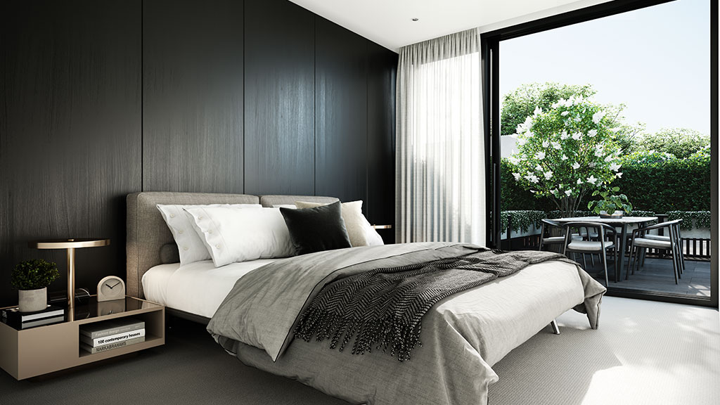 Bedroom - North Melbourne Residential Property
